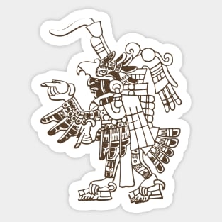 Aztec Warrior Sticker